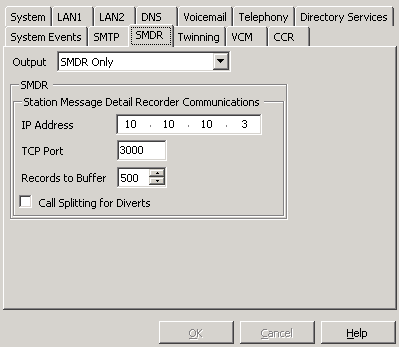 Avaya SMDR